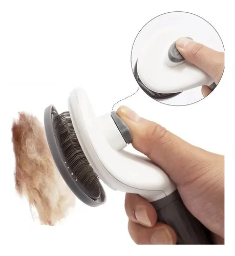 🐾 Self-Cleaning Pet Brush – Keep Your Home Clean & Your Pet Happy!